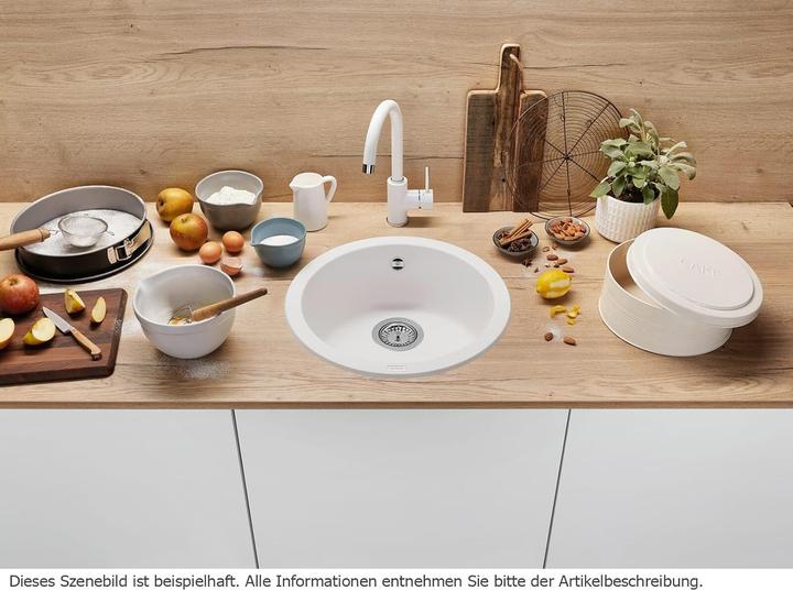 Image du produit Blanco Rondo Silgranit (Éviers à poser, 45 cm, 45 cm)