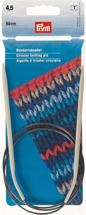 Immagine prodotto Prym Ago circolare per maglieria ALU 544 grigio 80 cm 3,50 mm