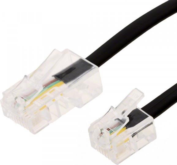 Productafbeelding S-Conn Western plug 8/4 tot Western plug 6/4