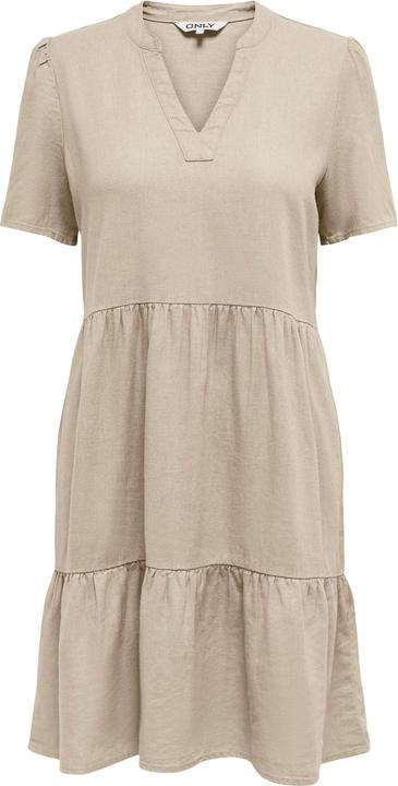 Actual product image Only Regular fit V-neck Short dress Bell-shaped dress (L)
