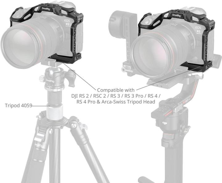 Produktbild SmallRig 4975 "Black Mamba" Cage for Canon EOS R5 Mark II (Cage)