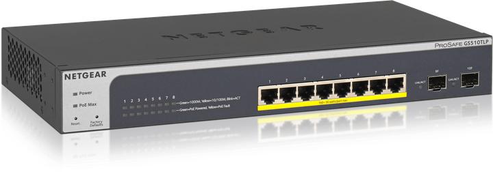 Produktbild Netgear GS510TLP: 10 Port Smart Switch (10 Ports)