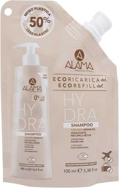 Actual product image Alama Professional Hydra Eco Refill (100 ml, Liquid shampoo)