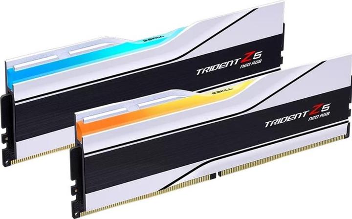 Produktbild G.Skill D564GB 6000-36 Trident Z5 Neo wh K2 GSK (F5-6000J3636F32GX2-TZ5NRW) (2 x 32GB, 6000 MHz, DDR5-RAM, DIMM)