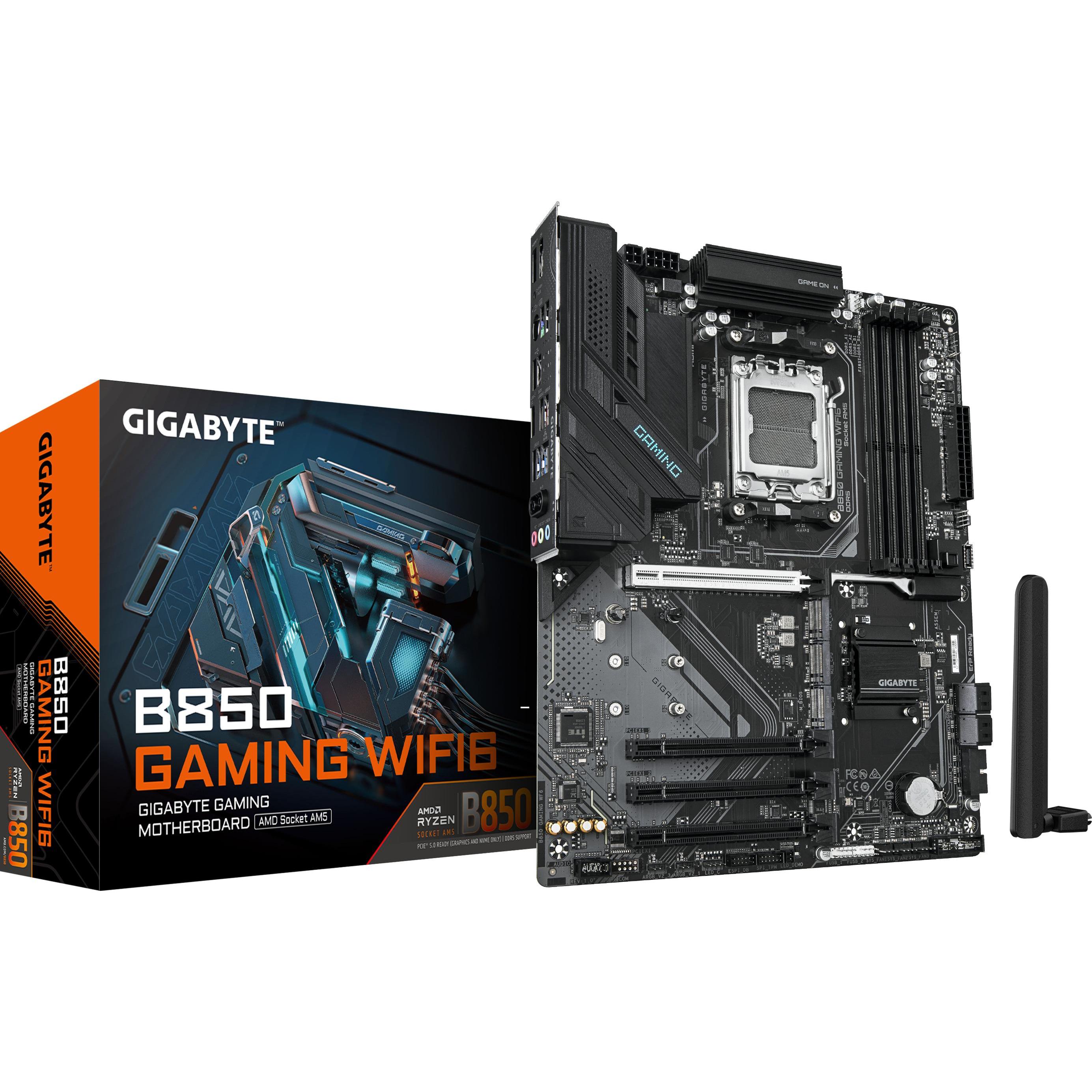 Gigabyte B850 Gaming WIFI6 (AM5, AMD B850, ATX), Mainboard
