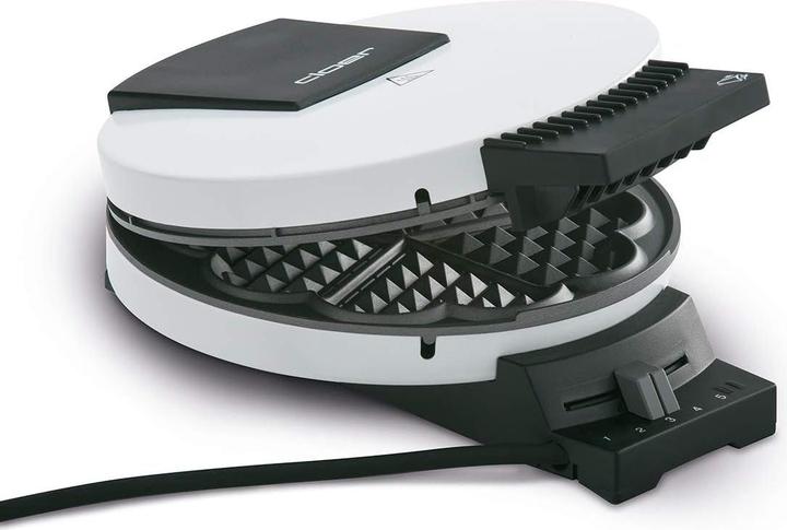Produktbild Cloer 181 Waffeleisen, 16cm, Signalton, Weiss