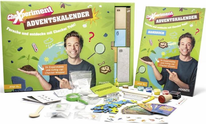 Actual product image Franzis 67330 - CheXperiment Adventskalender Forsche und entdecke mit Checker Tobi!