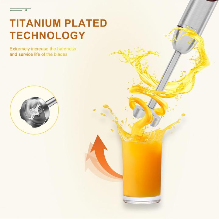 Actual product image Megawise 5-in-1 Stabmixer-Set CL2O21 mit Zubehör