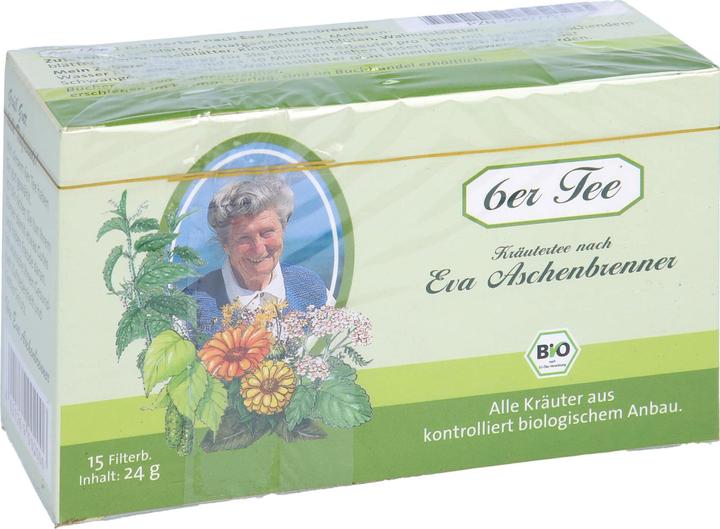 Image du produit Salus Tisane à 6 plantes d'après Eva Aschenbrenner, 15 pcs. Sachets filtres (24 g)
