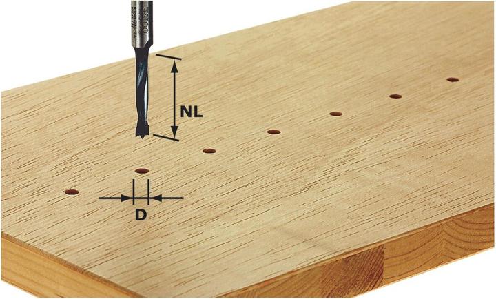 Actual product image Stern Dowel Drill (3 mm)