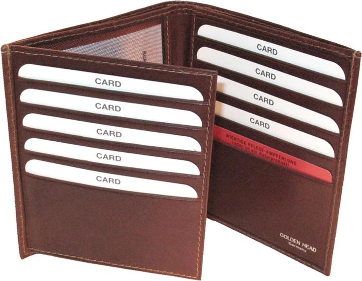 Immagine prodotto Golden Head Portafoglio Colorado RFID in pelle 10 cm