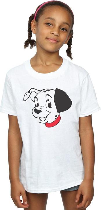 Immagine prodotto Disney 101 Dalmatians Dalmatian Head Maglietta Ragazze (152, 158)