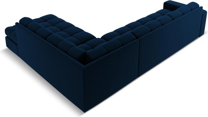 Immagine prodotto CXL by Christian Lacroix Divano ad angolo destro in velluto, "Yohan", 5 posti, 236x199x72 Realizzato in Europa (Divano ad angolo)