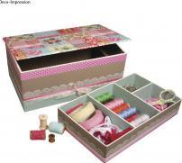 Actual product image Rayher Paper mache sorting box FSCRecycled100%