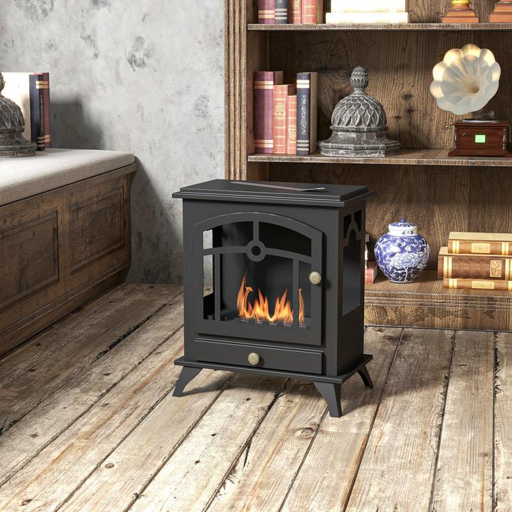 Actual product image Homcom Ethanol fireplace