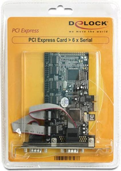 Immagine prodotto Delock 89347 Scheda PCI Express 6 x seriale