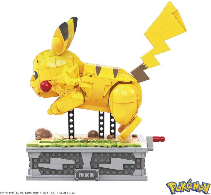 Actual product image Mega Construx Pokémon Motion Pikachu