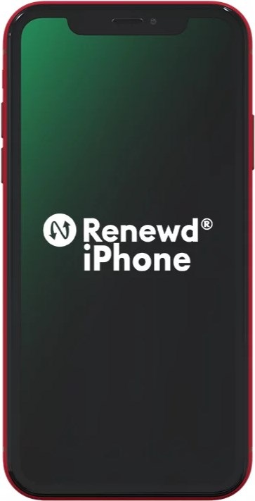 Actual product image Renewd iPhone XR (64 GB, Red, 6.10", 12 Mpx, Dual SIM, A / Like new)