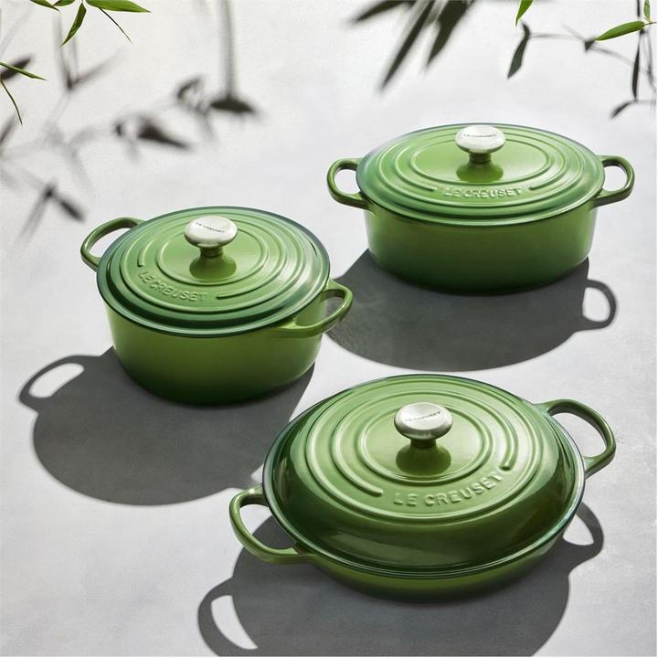 Actual product image Le Creuset roaster Signature Ø 24cm, round (24 cm, Casserole + Stewpot, Cast iron)