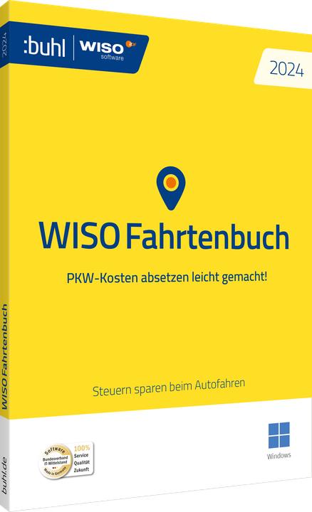Produktbild Buhl Data Service Buhl Data WISO Fahrtenbuch 2024 (Download) (1 User, unbegrenzt)