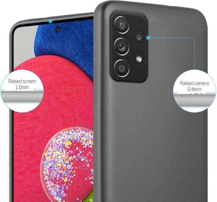 Image du produit Cadorabo TPU Matt Metallic Cover (Samsung Galaxy A52, Samsung Galaxy A52 5G, Samsung Galaxy A52s 5G)