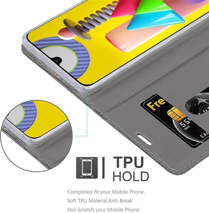 Produktbild Cadorabo Book Jeans Optik Cover (Samsung Galaxy M31)
