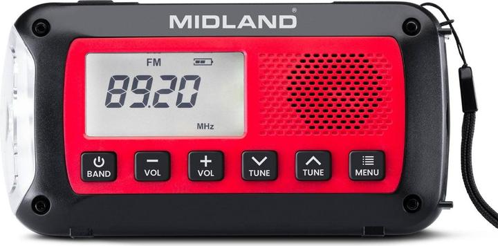 Image du produit Albrecht Midland ER100 Notfallradio mit 2600mAh Akku (FM, AM)