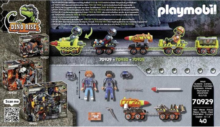 Immagine prodotto Playmobil Dino Mine Raketenkart (70929, Playmobil Dino Rise)