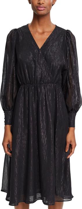 Produktbild Esprit Wickelkleid aus Chiffon mit Glitzereffekt (40)