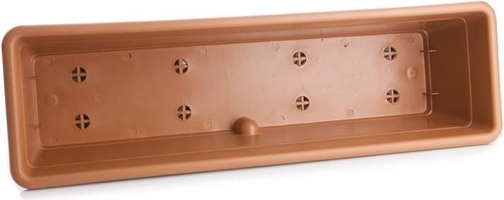 Actual product image Plasticotto Plastic Long Flower Pot Versilia With A (60 x 18 x 15 cm)