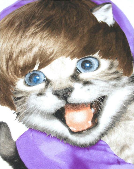 Produktbild Goodie Two Sleeves Baby Meow Tshirt (L)