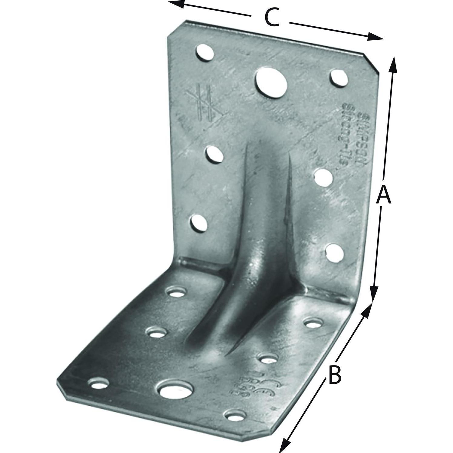 Simpson Sst, Baubeschläge + Holzverbinder, Winkelverbinder (Winkelverbinder, 1 Stk.)