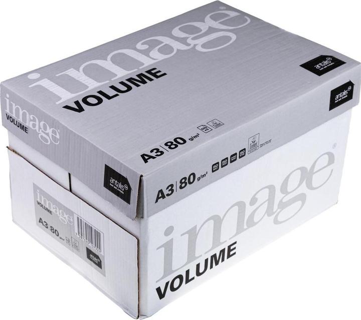 Actual product image Image Kopierpapier Volume A3, Weiss, 80 g/m² (80 g/m², 2500 x, A3)