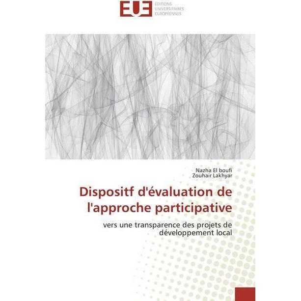 Dispositf d'évaluation de l'approche participative, Fachbücher von Nazha El boufi, Zouhair Lakhyar