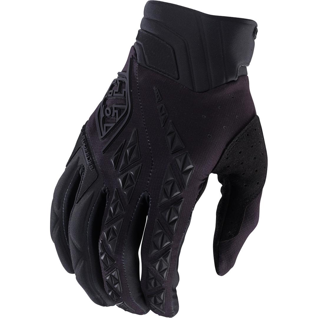 Troy Lee Designs, Herren, Handschuhe, SE PRO Solid Ganzfinger-Handschuhe Modell 2023, Schwarz, (XXL)