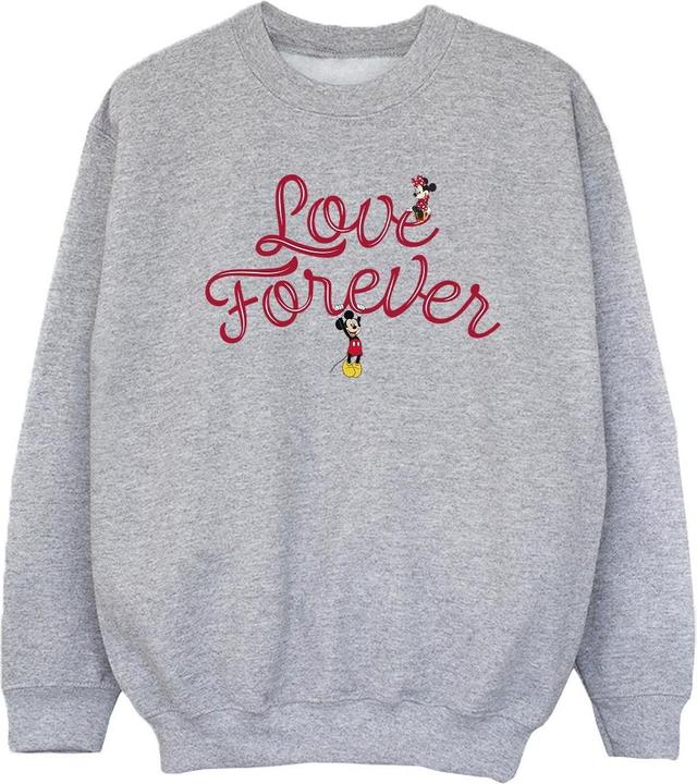Produktbild Disney Mickey Mouse Love Forever Sweatshirt Mädchen (116)