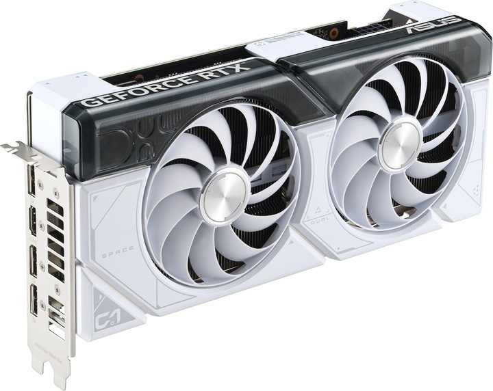 Actual product image ASUS Dual GeForce RTX 4070 White OC Edition (12 GB)
