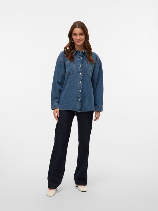 Actual product image Vero Moda VMJENNIE Jeanshemd Jeanshemd (XL)