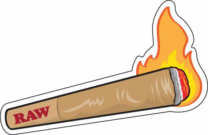 Produktbild RAW FRIENDLY FIRE Sticker, 1 Stk.