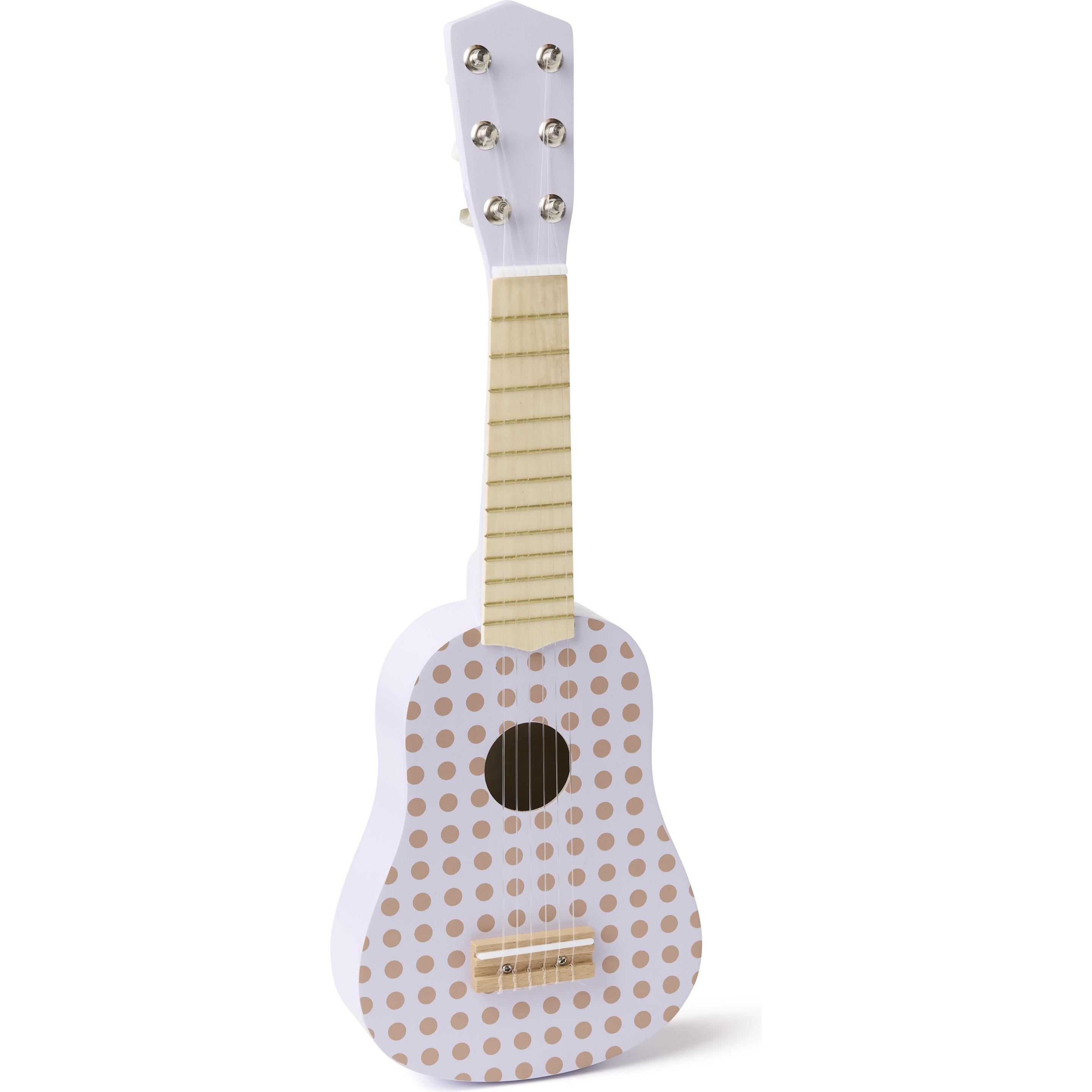 Kids Concept Gitarre mit lila Punktmuster