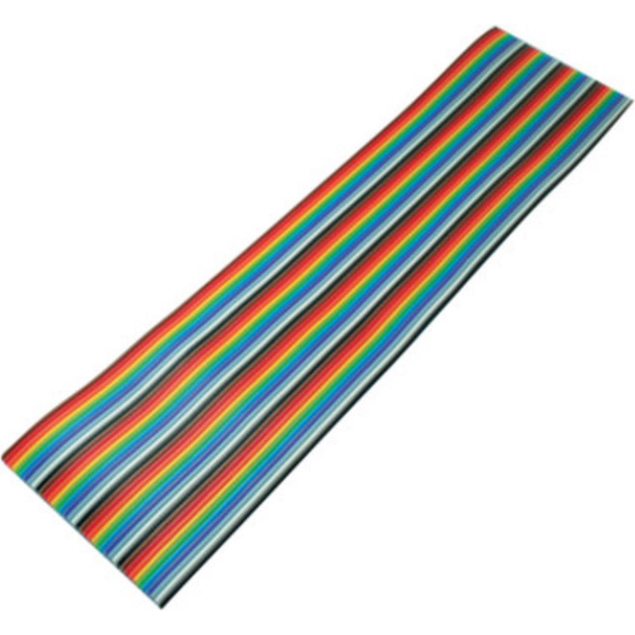 Shiverpeaks S/CONN maximum connectivity Flachkabel, farbig Raster 1,27 mm, 40 pin, 10,0m, Kabel Zubehör