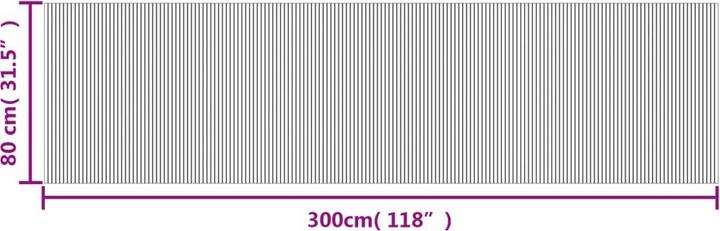 Produktbild vidaXL Teppich (300 x 80 cm)