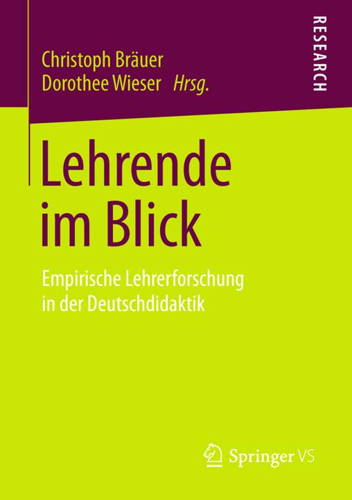 Produktbild Lehrende im Blick (Deutsch, 2015)