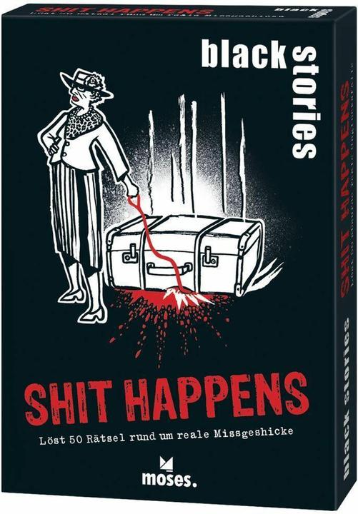 Actual product image black stories Shit Happens (German, 2 - 10 Players)