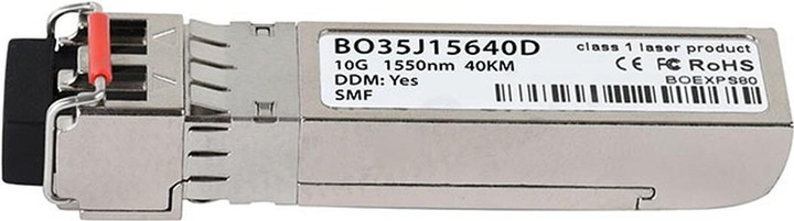 Actual product image CBO Waystream SFP-10GBASE-ER-40 compatible BlueOptics SFP+ BO35J15640D