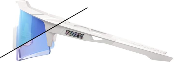 Image du produit 100% SPEEDCRAFT SL LE - Bastille (Paillettes blanc perle, Blue Mirror Photochromic)