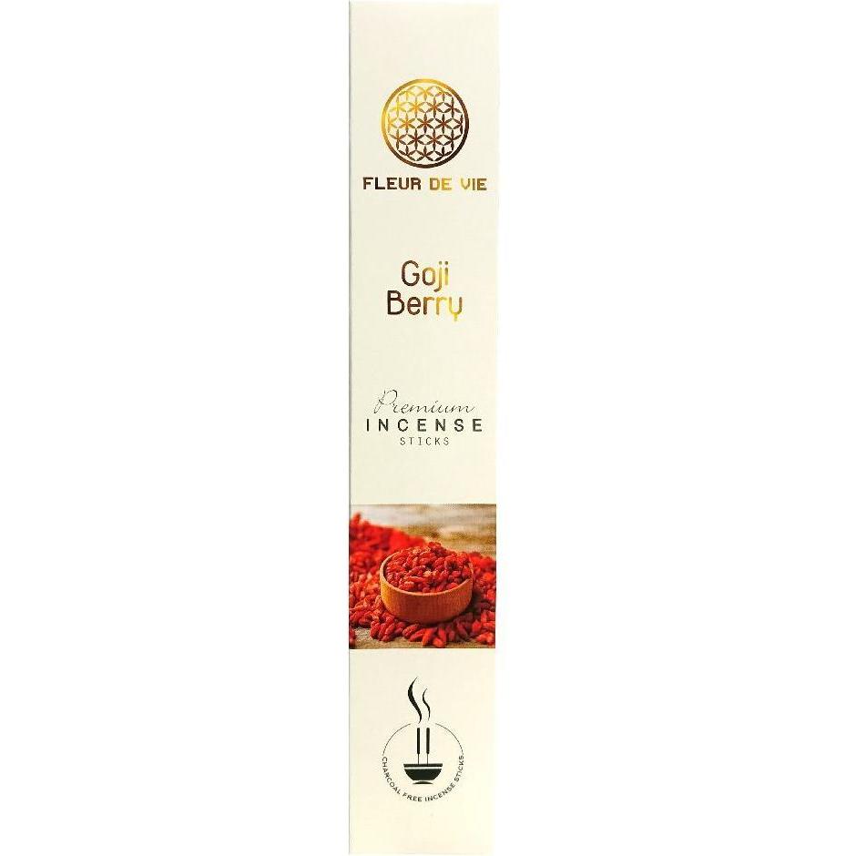 Saraswati, Räucherstäbchen, Fleur de Vie "Goji Berry" Premium Incense Sticks 16gr