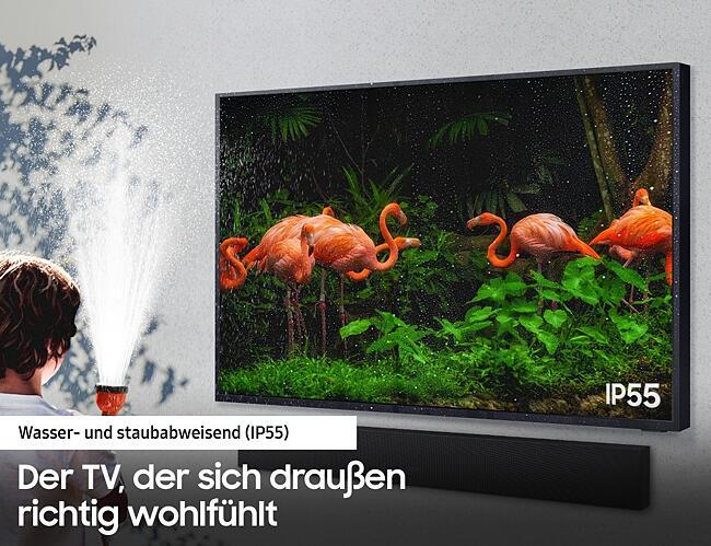 Actual product image Samsung The Terrace GQ75LST7T (75", LST7, QLED, 4K, 2021)