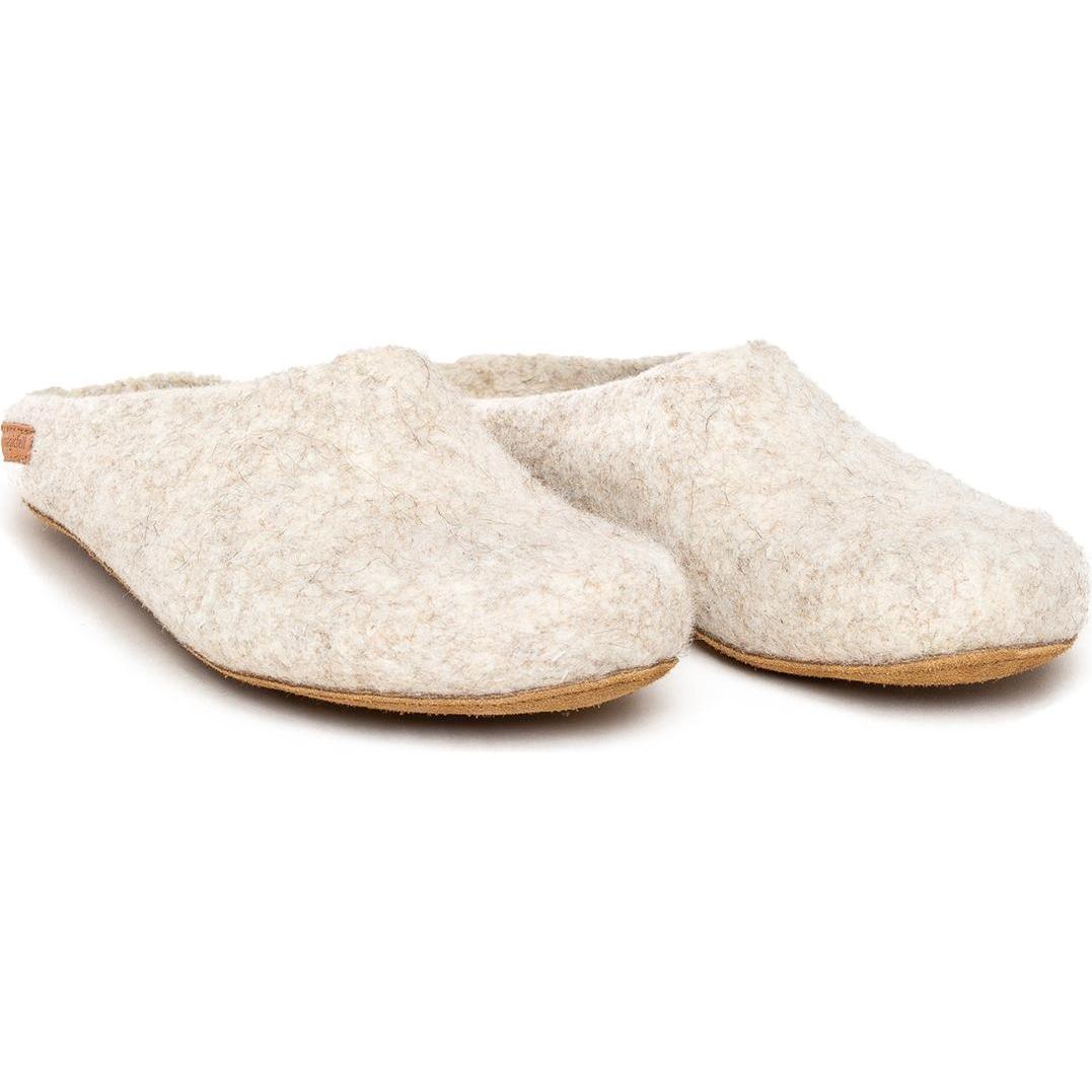 Magicfelt, Herren, Hausschuhe, Filz Pantoffeln, Weiss, (42)