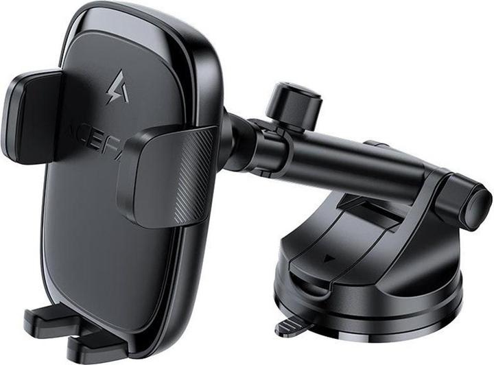 Acefast Uchwyt samochodowy D49 z ładowarką bezprzewodową na deskę rozdzielczą - czarny